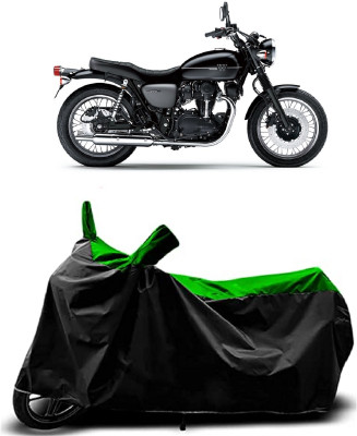VESMEI Two Wheeler Cover for Kawasaki(W800 BS6, Green)
