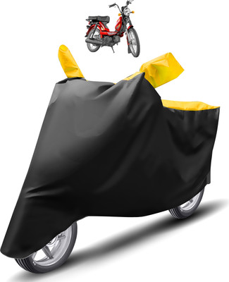 Caronix Two Wheeler Cover for TVS(Heavy Duty Super XL, Yellow)