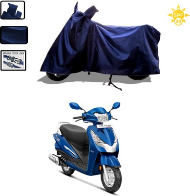 WMIZEXA Waterproof Two Wheeler Cover for Hero(Destini 125, Blue)