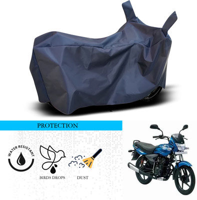 ANTHUB Waterproof Two Wheeler Cover for Bajaj(Platina 125, Blue)