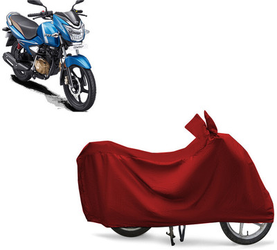 EGAL Two Wheeler Cover for TVS(Victor Premium, Maroon)