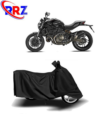 RRZ Waterproof Two Wheeler Cover for Ducati(Monster 82, Black)