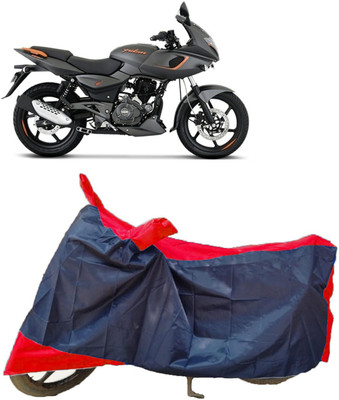 AutoKick Two Wheeler Cover for Bajaj(Pulsar 180F, Multicolor)