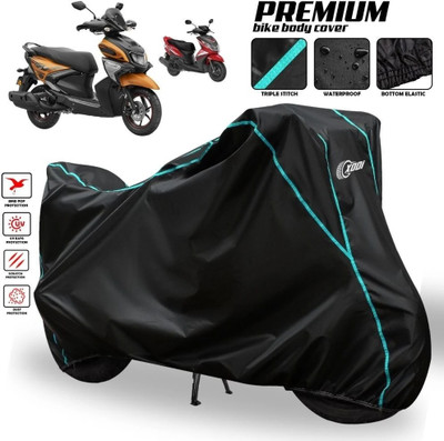 SThanaveX Two Wheeler Cover for Yamaha(Ray ZR, Black, Blue, Multicolor)