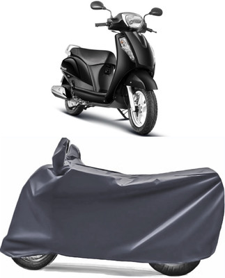 V VINTON Two Wheeler Cover for Suzuki(Access, Grey)