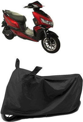 KEDIT Two Wheeler Cover for Okinawa(i-Praise, Black)