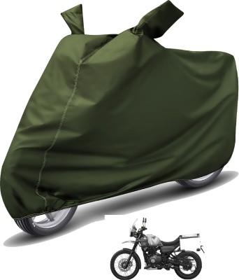 Caronix Waterproof Two Wheeler Cover for Royal Enfield(Himalayan, Green)