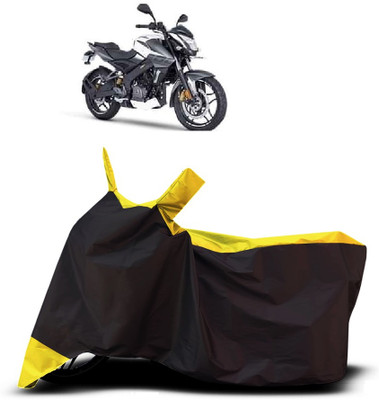 VESMEI Two Wheeler Cover for Bajaj(Pulsar NS-160, Yellow)