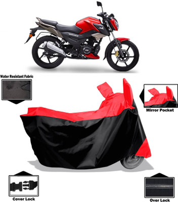 KEDIT Two Wheeler Cover for TVS(Raider, Red)