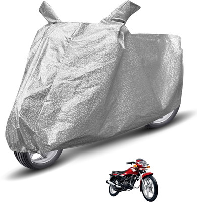MOCKHE Waterproof Two Wheeler Cover for TVS(Star Sport, Silver)
