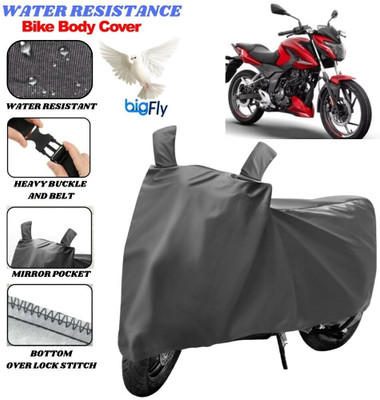 BigFly Two Wheeler Cover for Bajaj(Pulsar 150 BS6, Grey)