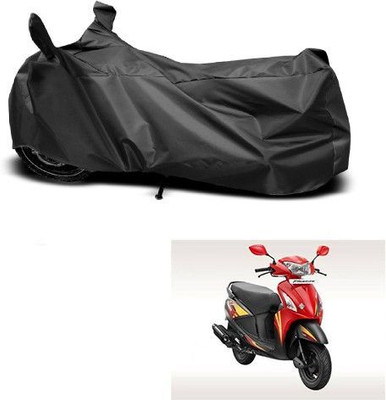 DeepShakshi AUTOMOTIVE Waterproof Two Wheeler Cover for Hero(Pleasure, Black)