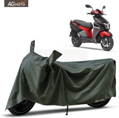 AG MOTO Two Wheeler Cover for TVS(NTORQ, Green)