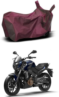 MMSSTAR Waterproof Two Wheeler Cover for Bajaj(Dominar 250, Maroon)
