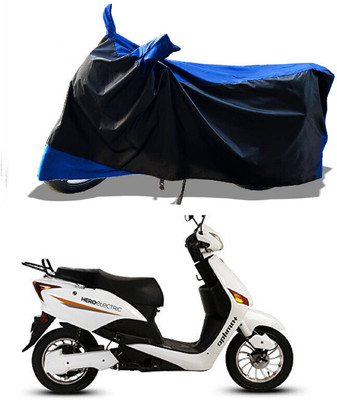 DeepShakshi AUTOMOTIVE Two Wheeler Cover for Hero(Electric Optima DX BS6, Blue)