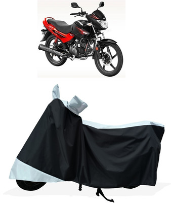 Tricway Two Wheeler Cover for Hero(Glamour Programmed FI BS6, White)