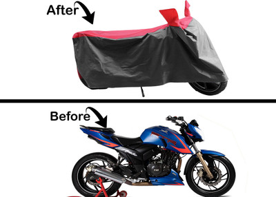 Archistylo Waterproof Two Wheeler Cover for TVS(Apache RTR 200, Multicolor)