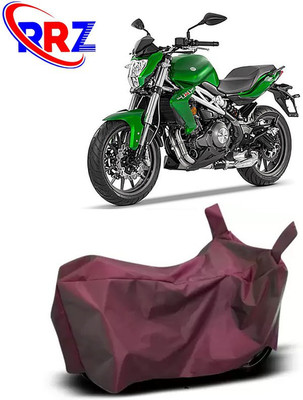 RRZ Waterproof Two Wheeler Cover for Benelli(TNT 300, Maroon)