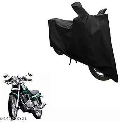 gurukul mart Waterproof Two Wheeler Cover for LML(Bobber 350, Black)