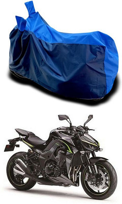 DeepShakshi AUTOMOTIVE Waterproof Two Wheeler Cover for Kawasaki(Z1000 BS6, Blue)