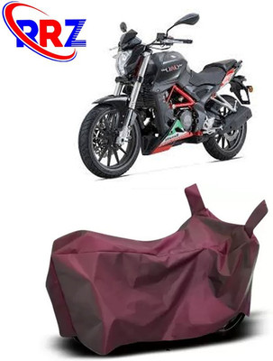 RRZ Waterproof Two Wheeler Cover for Benelli(TNT 25, Maroon)