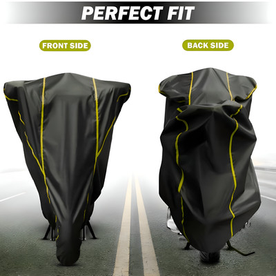 OliverX Waterproof Two Wheeler Cover for Honda(Activa, Black)