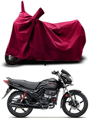 KEDIT Two Wheeler Cover for Hero(Maroon)