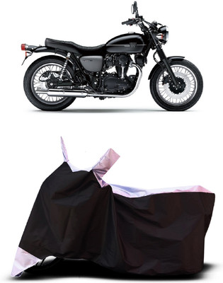 VESMEI Two Wheeler Cover for Kawasaki(W800 BS6, White)