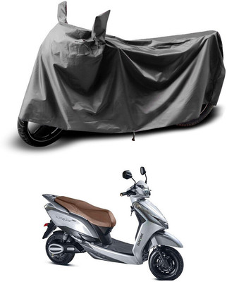 Gali Bazar Waterproof Two Wheeler Cover for Ampere(Grey)