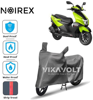 NOIREX Two Wheeler Cover for TVS(Ntorq 125, Grey)