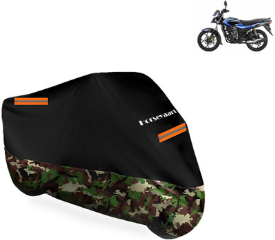 Horseyaart Waterproof Two Wheeler Cover for Bajaj(Platina 100 BS6, Multicolor)