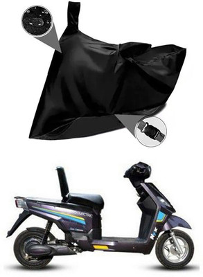 DeepShakshi AUTOMOTIVE Waterproof Two Wheeler Cover for Hero(Electric NYX BS6, Black)