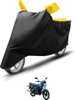 Caronix Waterproof Two Wheeler Cover for Bajaj(Platina 125, Yellow)
