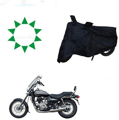DeepShakshi AUTOMOTIVE Waterproof Two Wheeler Cover for Bajaj(Avenger 220 Cruise, Black)