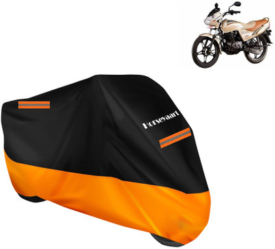 Horseyaart Waterproof Two Wheeler Cover for LML(Freedom, Orange)