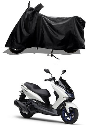 GROFATIK Two Wheeler Cover for Yamaha(Majesty S 155 maxi, Black)