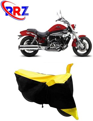 RRZ Waterproof Two Wheeler Cover for Hyosung(Aquila Pro 650, Black, Yellow)