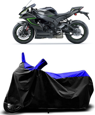 VESMEI Two Wheeler Cover for Kawasaki(Ninja, Blue)