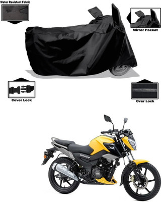 GOSHIV-car and bike accessories Waterproof Two Wheeler Cover for TVS(Raider, Black)