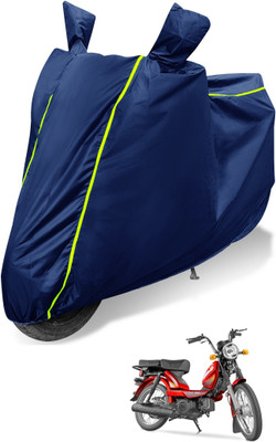 Auto Hub Waterproof Two Wheeler Cover for Yamaha(SZ R, Blue)