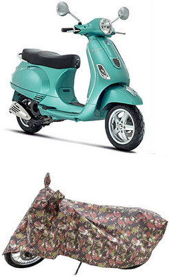 Coxtor Waterproof Two Wheeler Cover for Piaggio(Vespa LX, Multicolor)