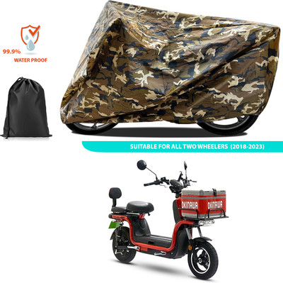 GOSHIV-car and bike accessories Waterproof Two Wheeler Cover for Okinawa(Yellow)