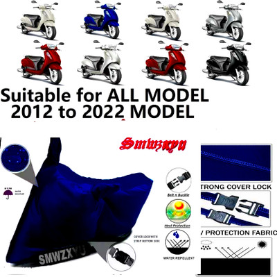 smwzxyu Waterproof Two Wheeler Cover for Honda(Activa i, Blue)