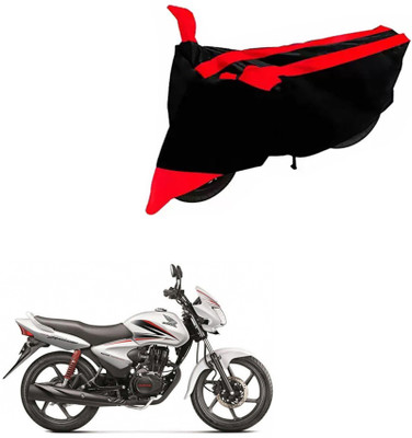 DeepShakshi AUTOMOTIVE Two Wheeler Cover for Yamaha(Saluto, Black, Red)