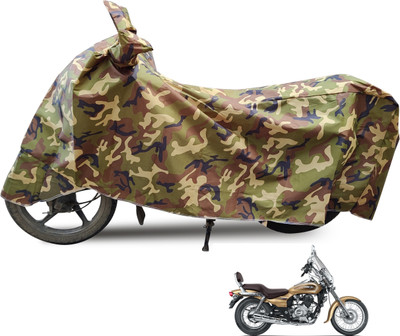 Euro Care Waterproof Two Wheeler Cover for Bajaj(Avenger 220 Cruise, Black)