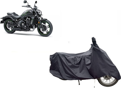 Anlopeproducts Waterproof Two Wheeler Cover for Kawasaki(Vulcan S BS6, Grey)