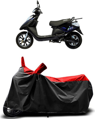 Fastak Two Wheeler Cover for Ampere(V 48 BS6, Red)