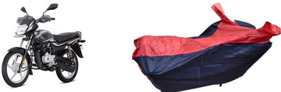 malti Two Wheeler Cover for TVS(Platina 100 BS6, Red, Blue)