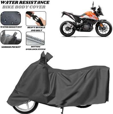 SRP PRODUCT Waterproof Two Wheeler Cover for KTM(250 Duke, Grey)