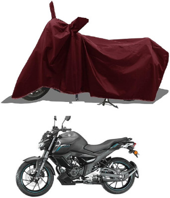 DeepShakshi AUTOMOTIVE Waterproof Two Wheeler Cover for Yamaha(FZ-FI BS6, Maroon)
